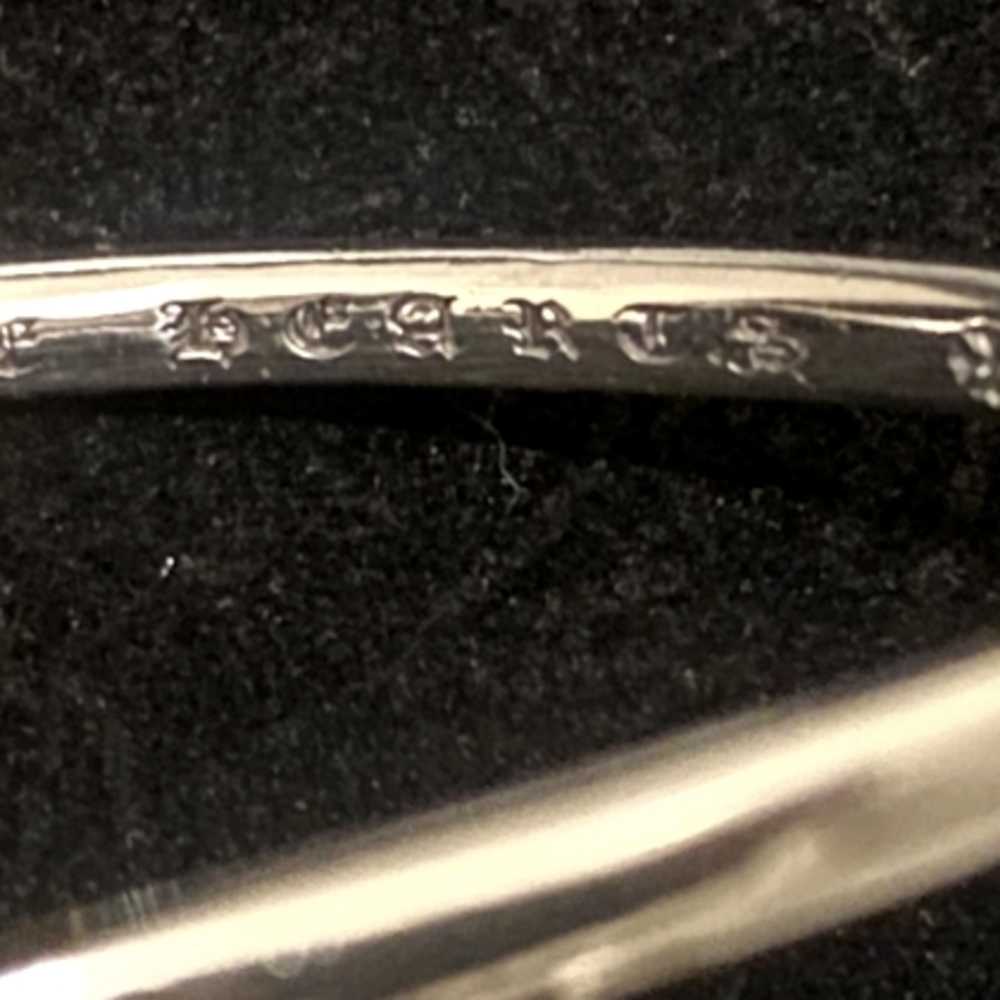Chrome Hearts Silver Nail Bracelet one size fits all ADJ - Picture 5 of 8